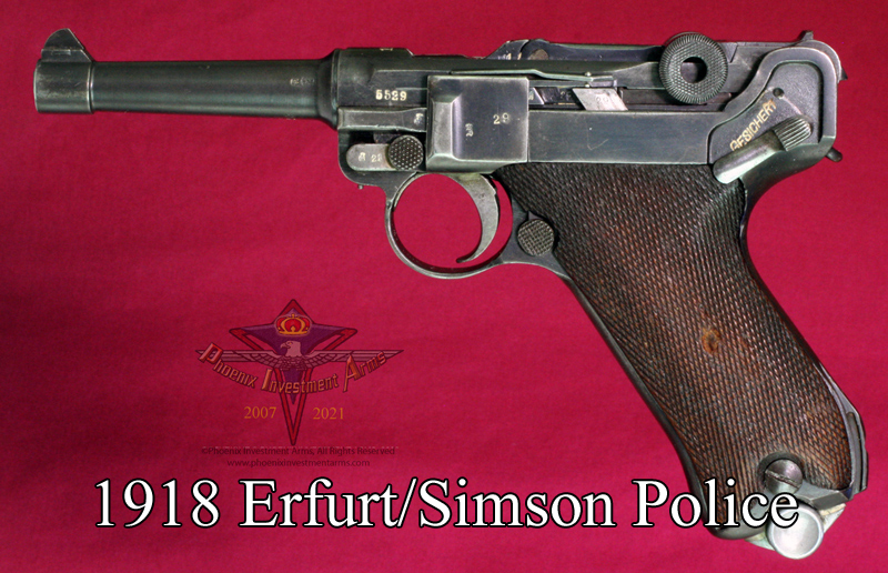 1918 Erfurt/Simson Police