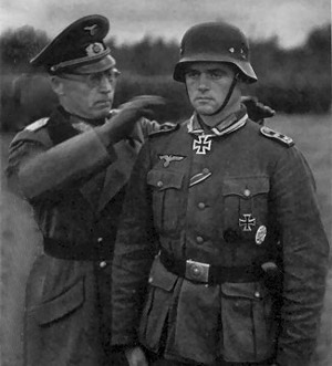 Wehrmacht Soldier Receive Iron Cross